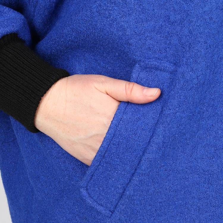 Пальто-пончо на пуговицах шир.  750, рис. 13