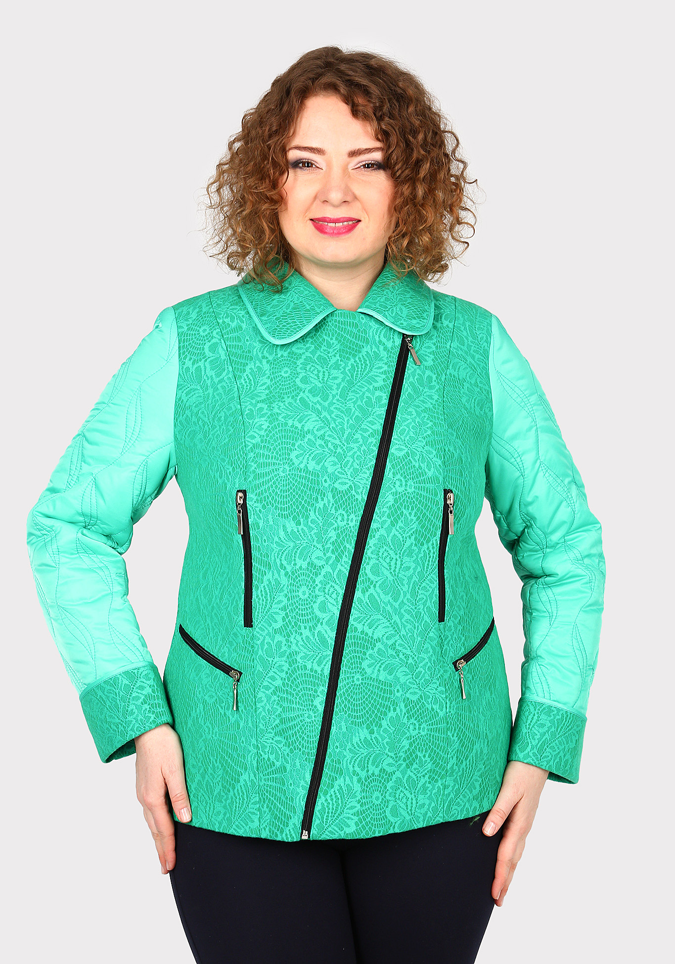 

Куртка с узором, Зеленый
