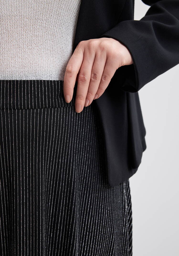 Юбка полусолнце с люрексом шир.  750, рис. 10