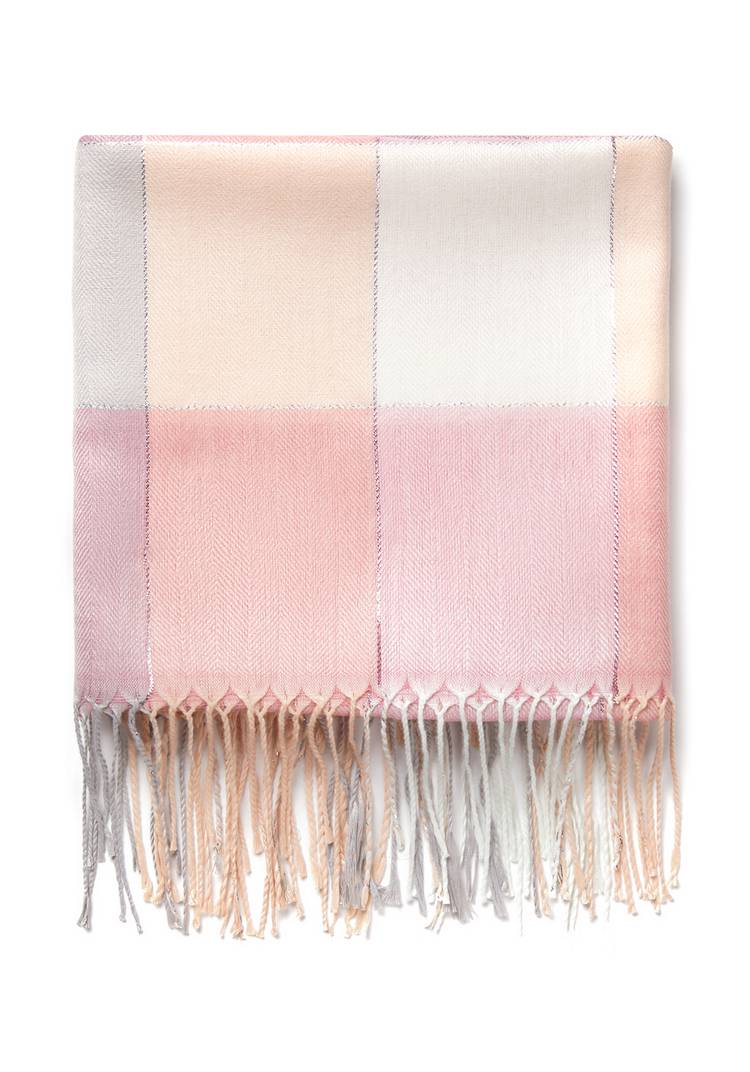 Палантин в клетку Амели шир.  750, рис. 16