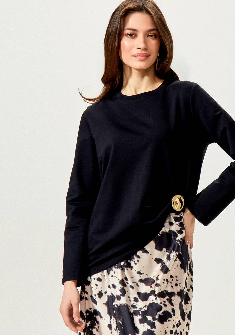 Лонгслив с нашивкой на спине шир.  750, рис. 35