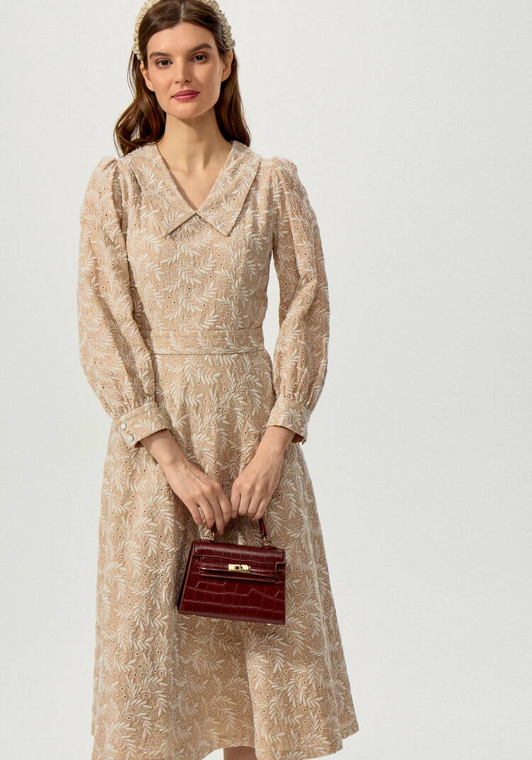 Платье из шитья с английским воротником шир.  750, рис. 14