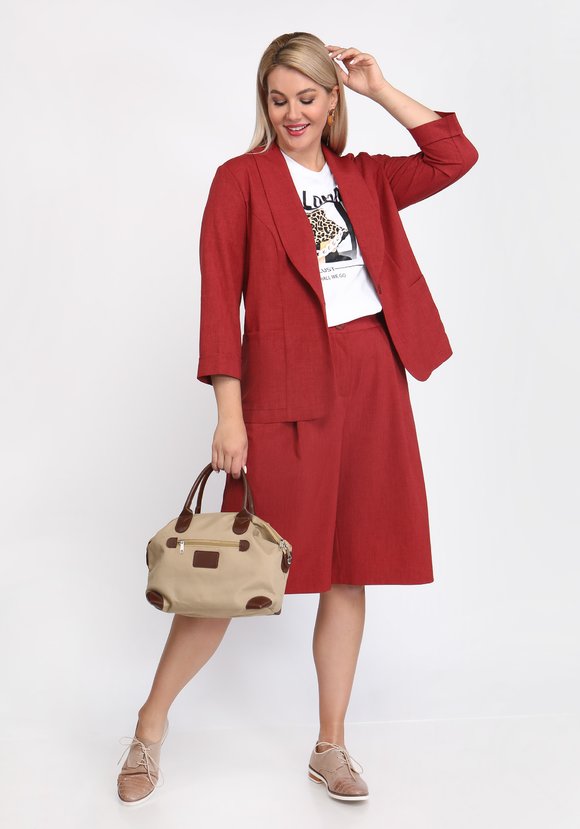 Бермуды с мягкими складками шир.  580, рис. 5