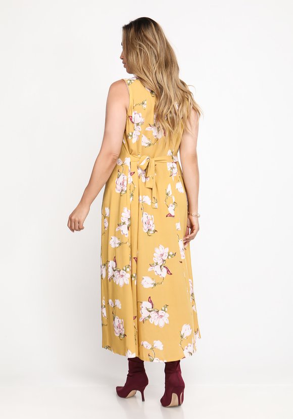 Сарафан А-силуэта с цветочным принтом шир.  580, рис. 3