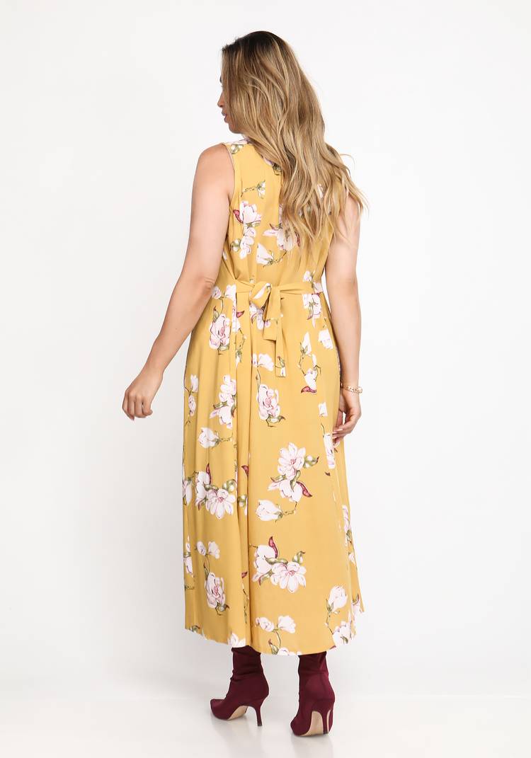 Сарафан А-силуэта с цветочным принтом шир.  750, рис. 3