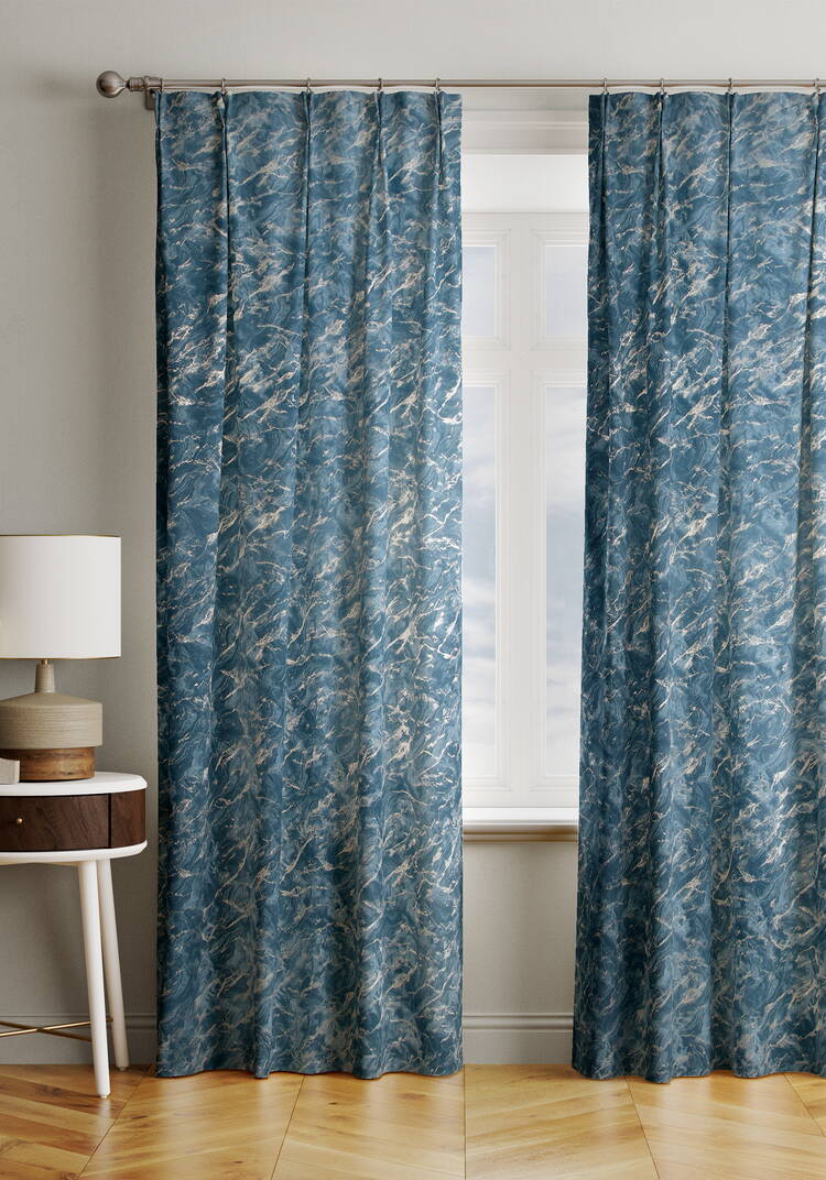 Портьера Бархат с серебром шир.  750, рис. 8