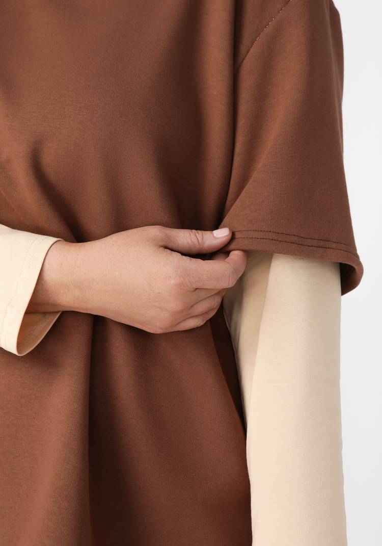 Толстовка с отрезным рукавом шир.  750, рис. 4