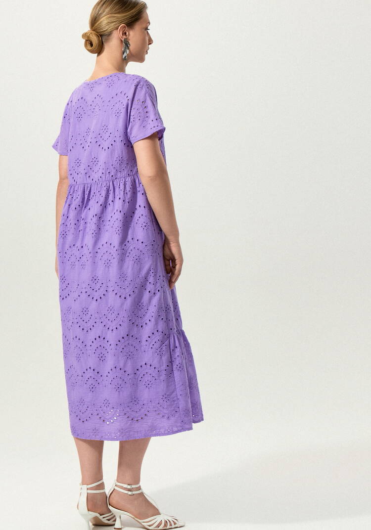 Платье ажурное с цельнокроеным рукавом шир.  750, рис. 19