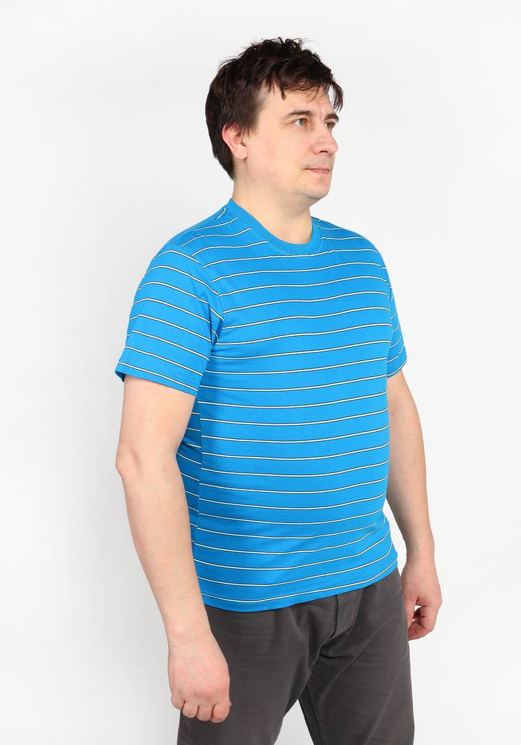 Набор: мужские футболки в полоску шир.  750, рис. 2
