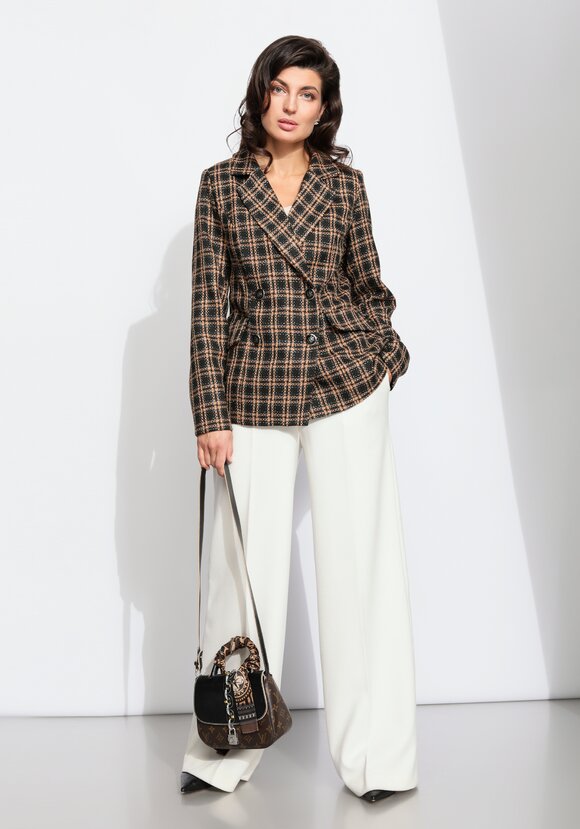 Пиджак с английским воротником на подкладке шир.  580, рис. 9