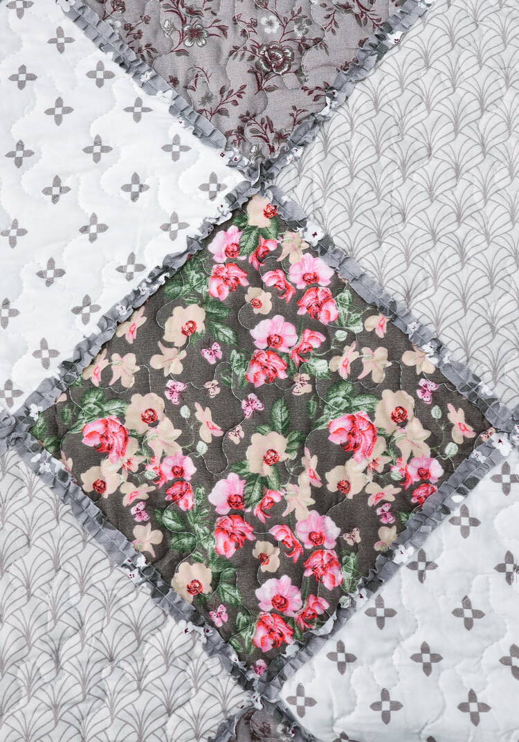 Покрывало с наволочками Печворк шир.  750, рис. 33