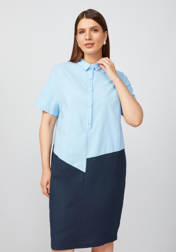 Платье Свободный силуэт шир.  580, рис. 9