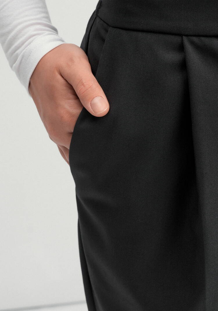 Брюки со стрелками и резинкой по поясу шир.  750, рис. 5