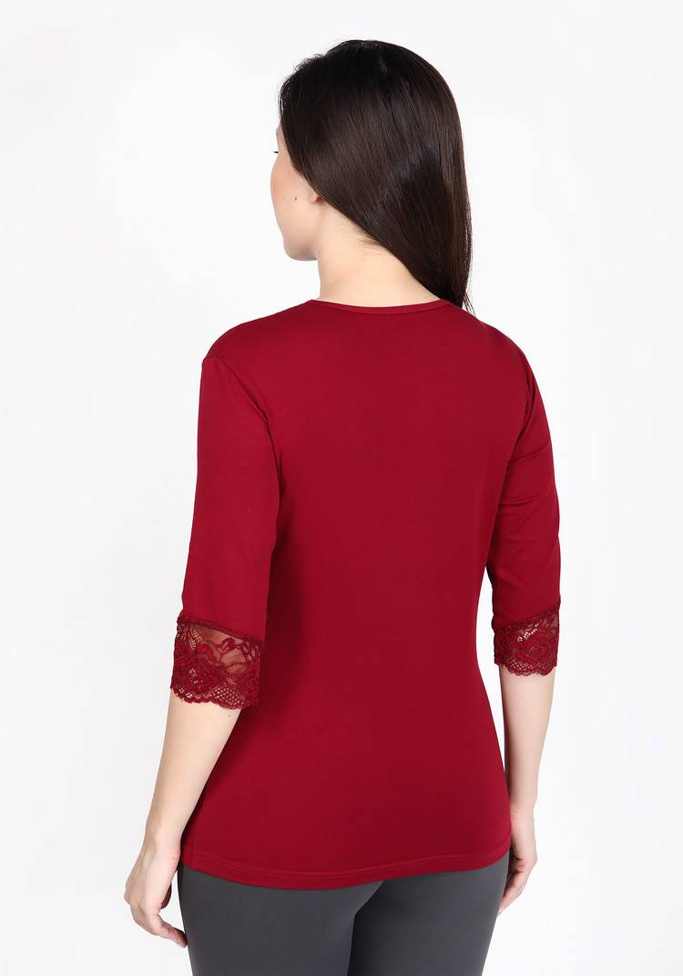 Майка с рукавом 3/4 Кармен шир.  750, рис. 12