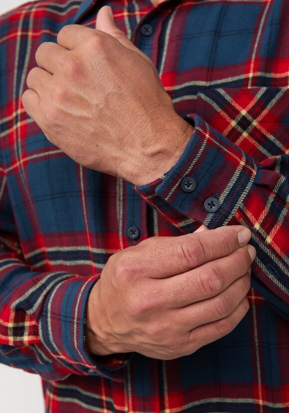 Фланелевая рубашка в клетку Лука шир.  580, рис. 5