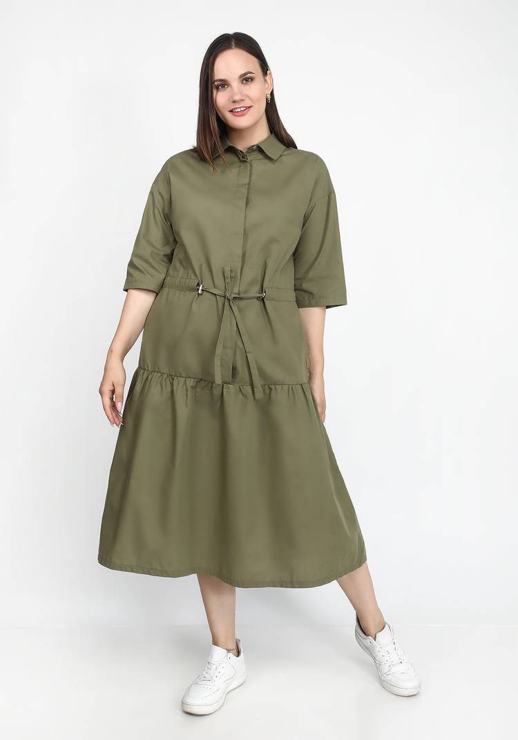 Платье с воланом и кулиской шир.  750, рис. 9