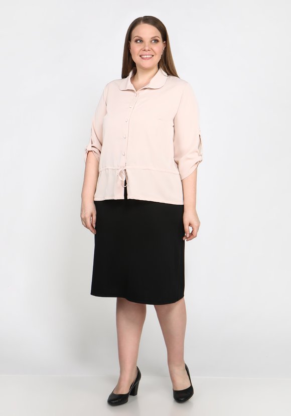 Блуза на кулиске София шир.  580, рис. 12