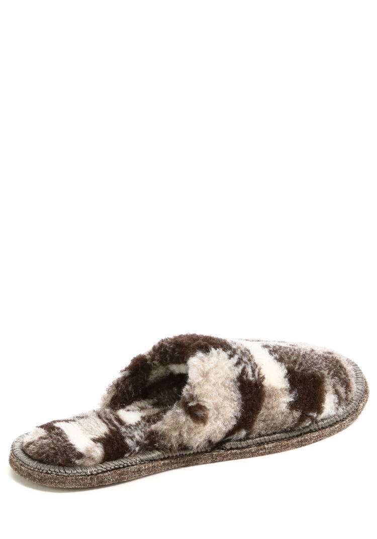 Тапочки из овечьей шерсти Меринос шир.  750, рис. 3