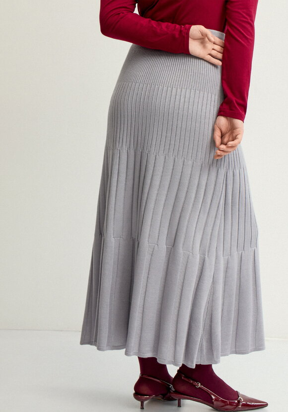 Юбка с фигурными складками шир.  580, рис. 3