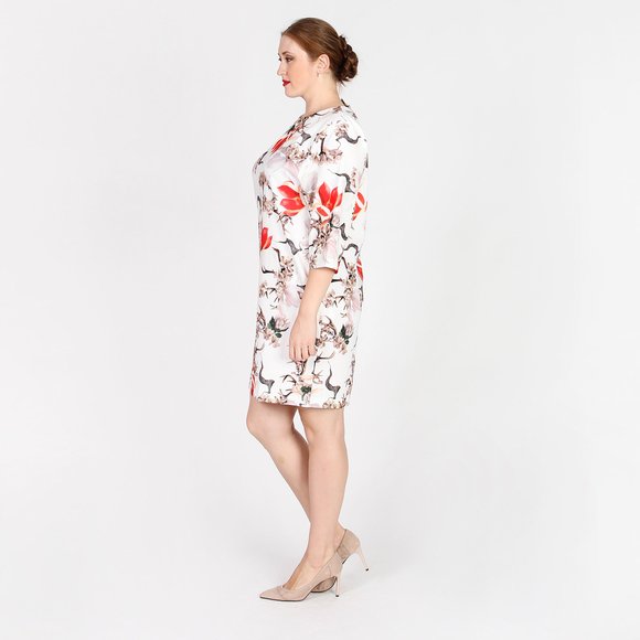 Платье-миди со свободными рукавами шир.  580, рис. 10