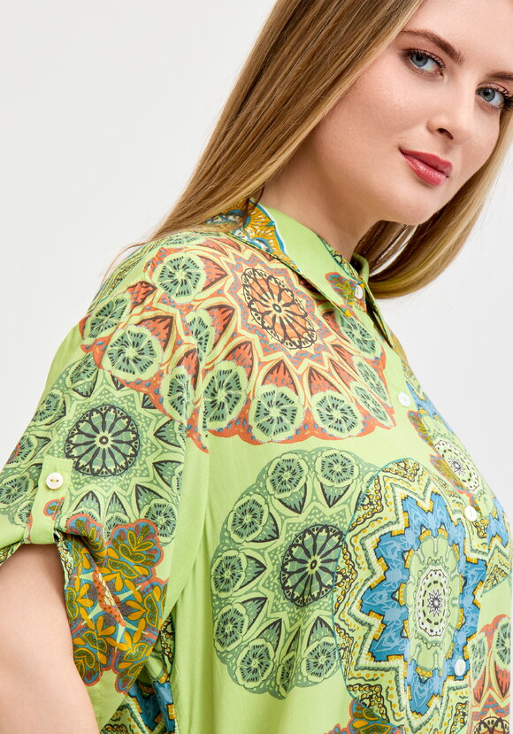 Рубашка Глитч шир.  580, рис. 17