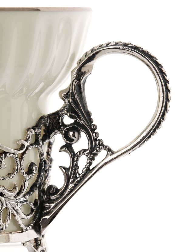 Набор серебряный Кружевные узоры шир.  580, рис. 2