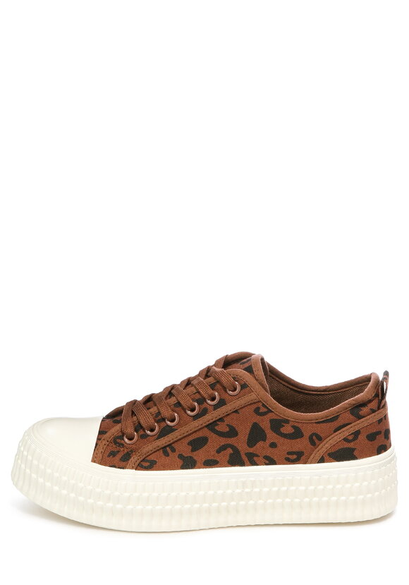 Кеды женские  Леопард шир.  580, рис. 10