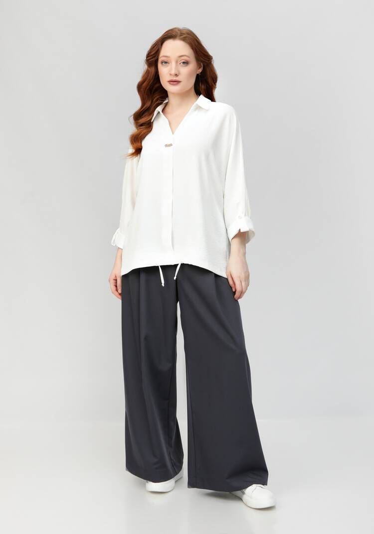 Блуза с патой на рукавах шир.  750, рис. 23