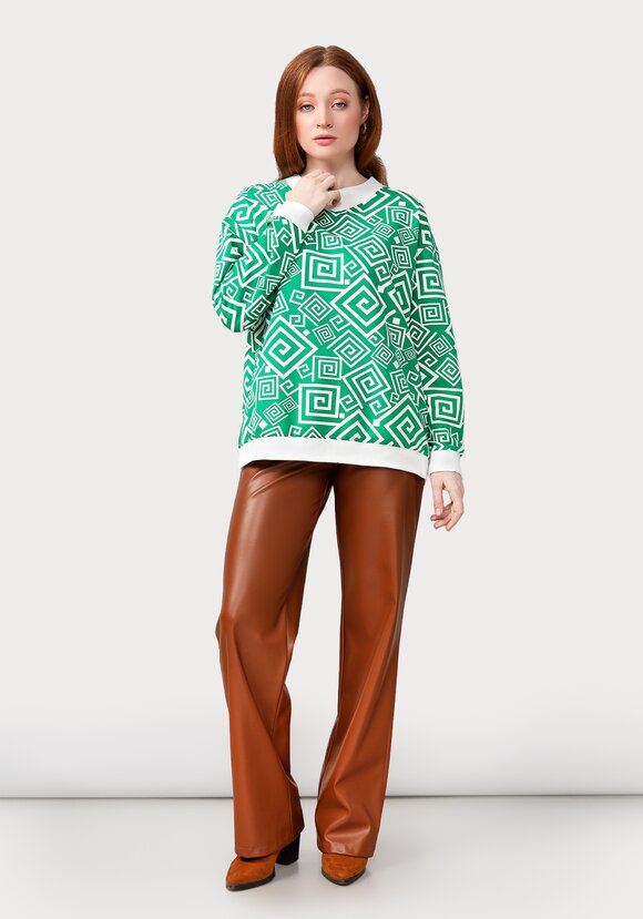 Джемпер из трикотажной ткани шир.  580, рис. 11