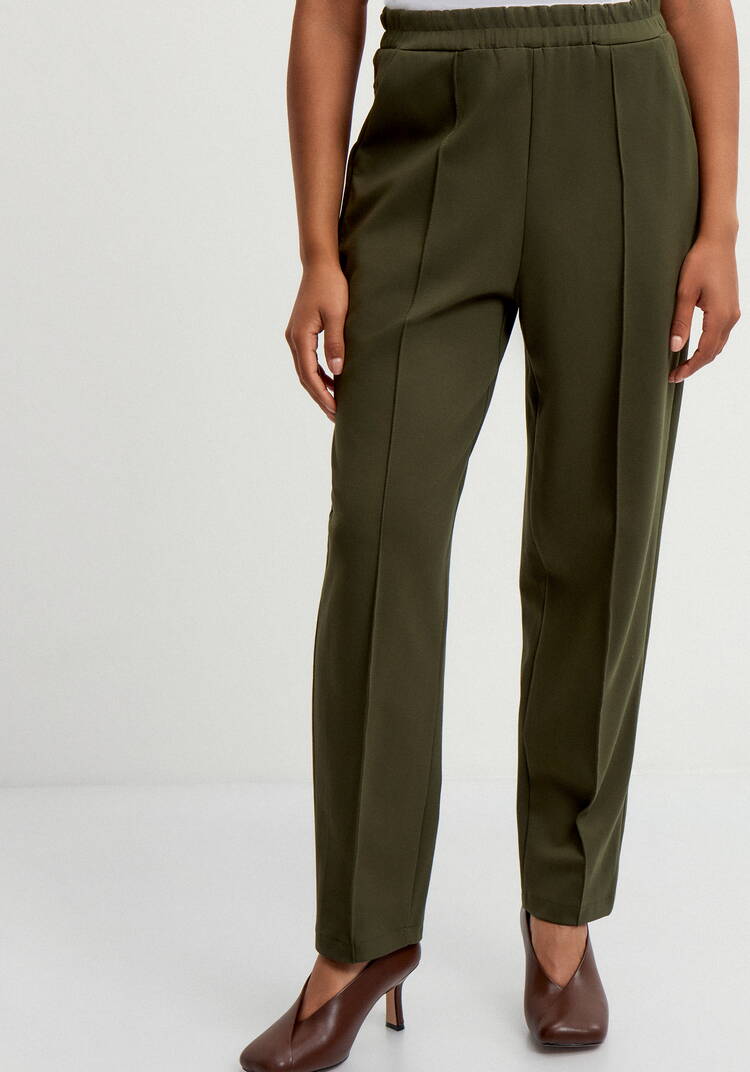 Брюки трикотажные со стрелками шир.  750, рис. 12