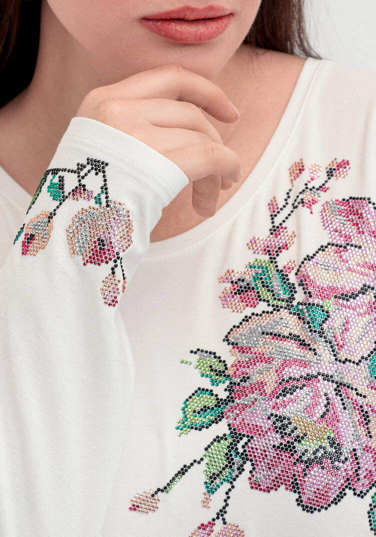 Лонгслив Джина шир.  750, рис. 22