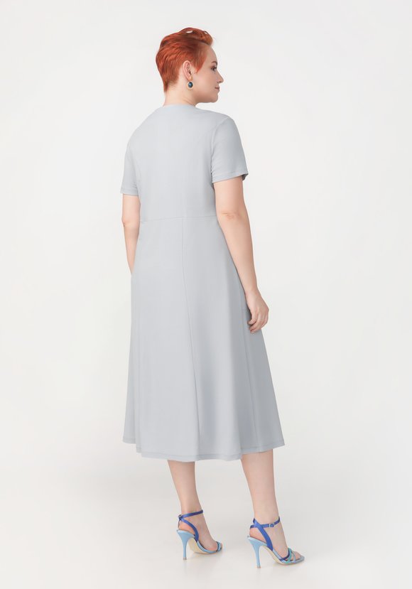 Платье свободного кроя Нинель шир.  580, рис. 9