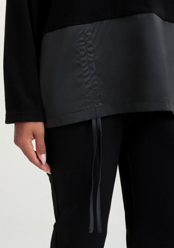 Блуза трикотажная из комбинированной ткани шир.  580, рис. 6