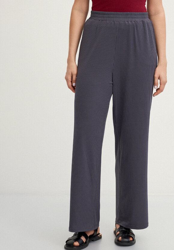 Брюки свободного кроя в рубчик шир.  580, рис. 12