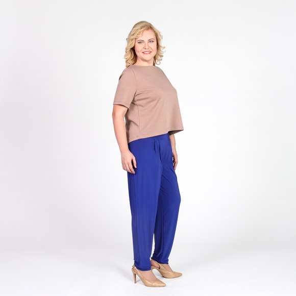 Блуза с запахом на спине шир.  580, рис. 12