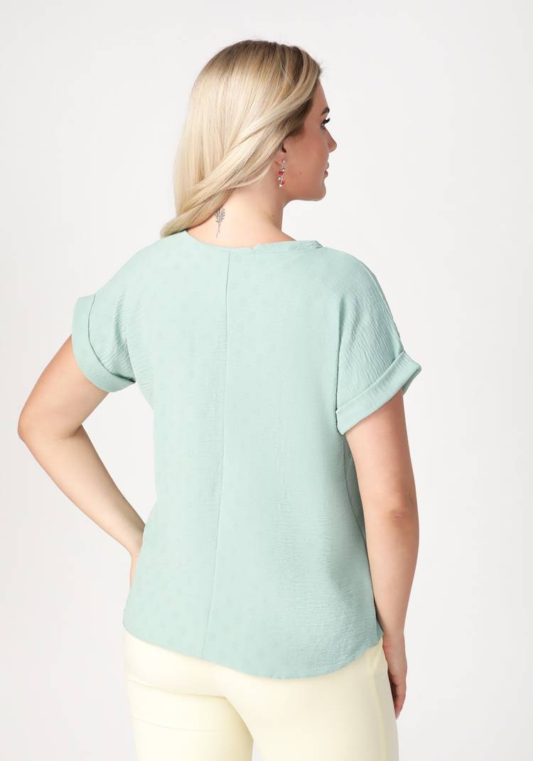 Блуза Чистая любовь шир.  750, рис. 7