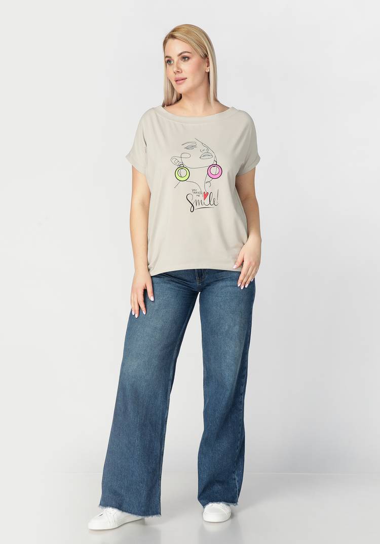 Футболка женская Виолетта шир.  750, рис. 31