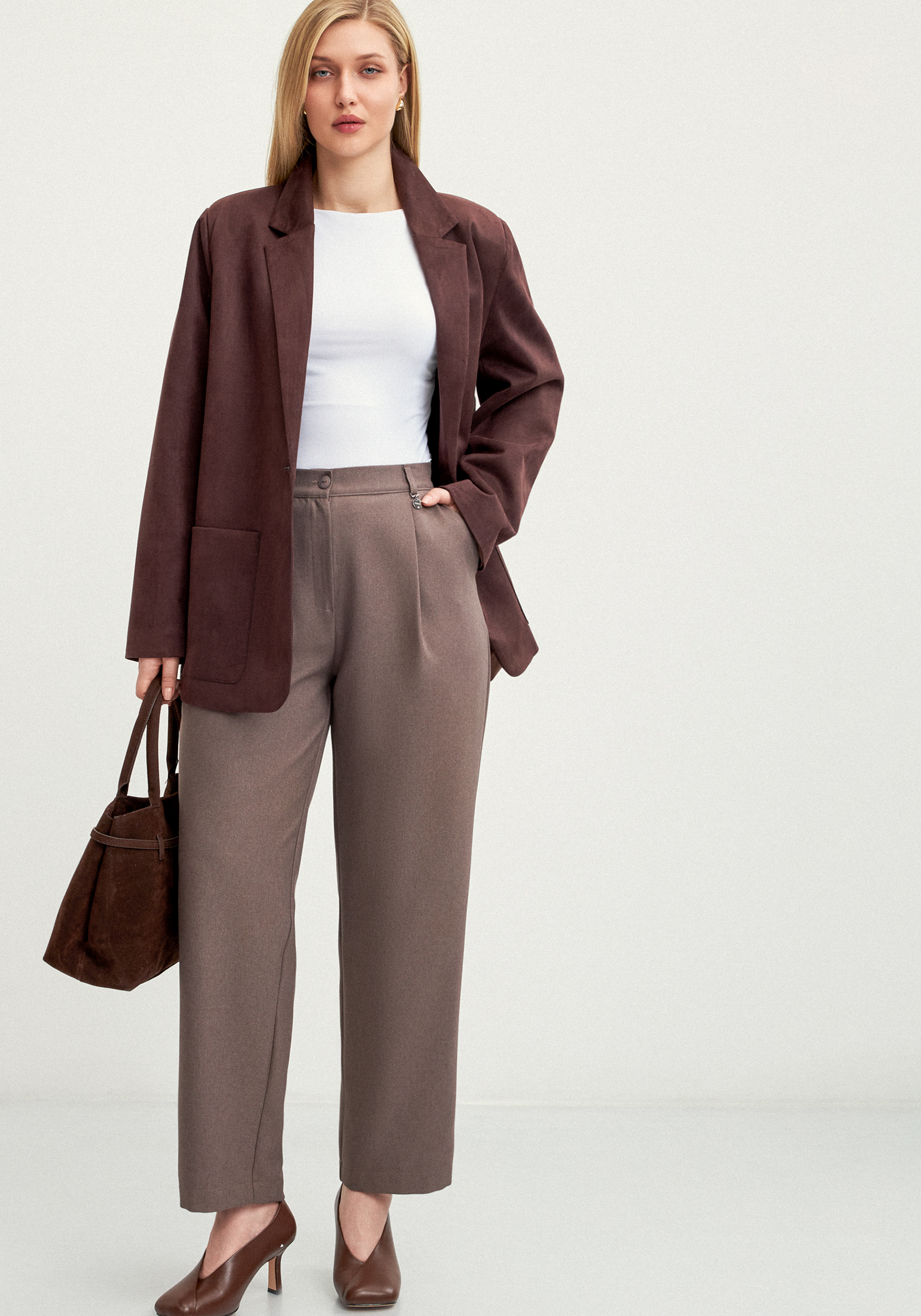 Брюки-бананы с карманами quotГерда quot 2999₽