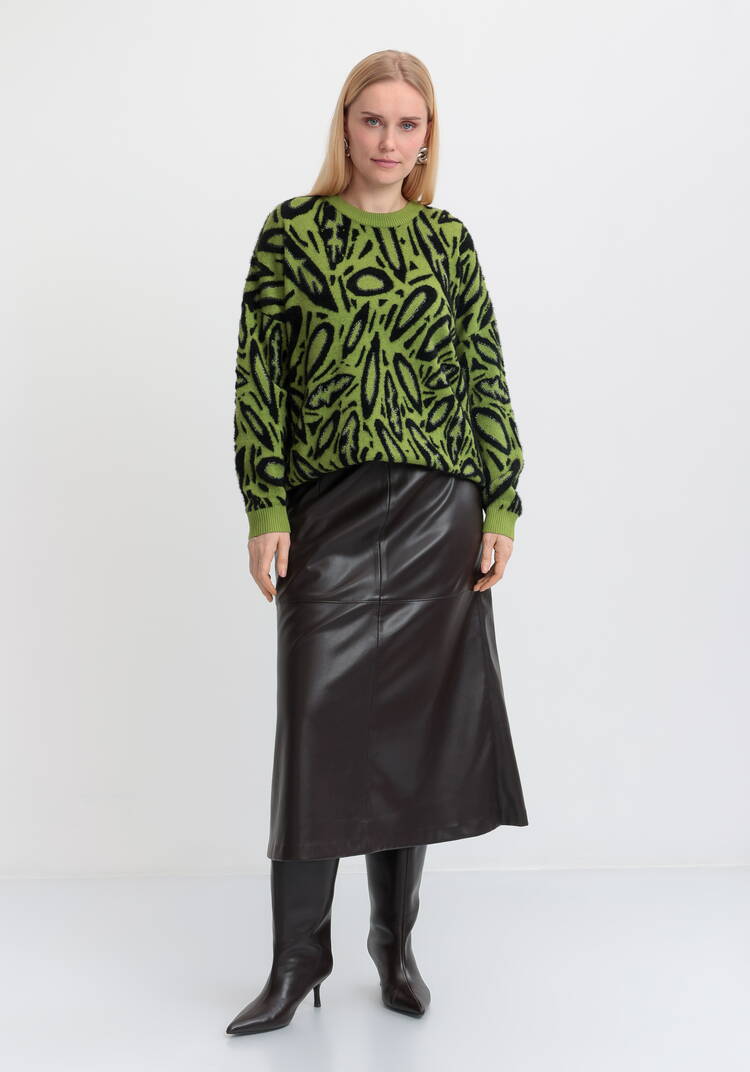 Свитер Теплый вечер шир.  750, рис. 23