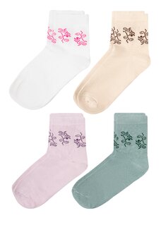 Носки женские комплект - 4 пары