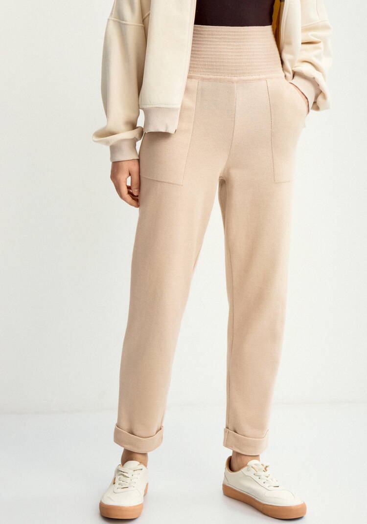 Брюки на широкой эластичной резинке шир.  750, рис. 4