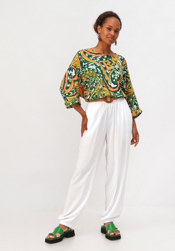 Брюки-шаровары на резинке шир.  580, рис. 26