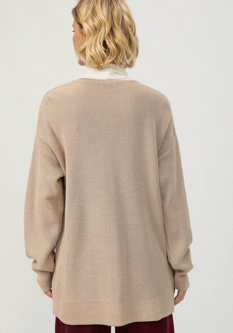 Кардиган со спущенным плечом шир.  750, рис. 15