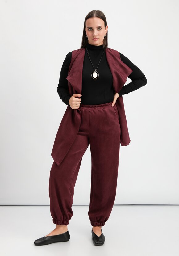 Брюки-шаровары с резинкой по низу шир.  580, рис. 8