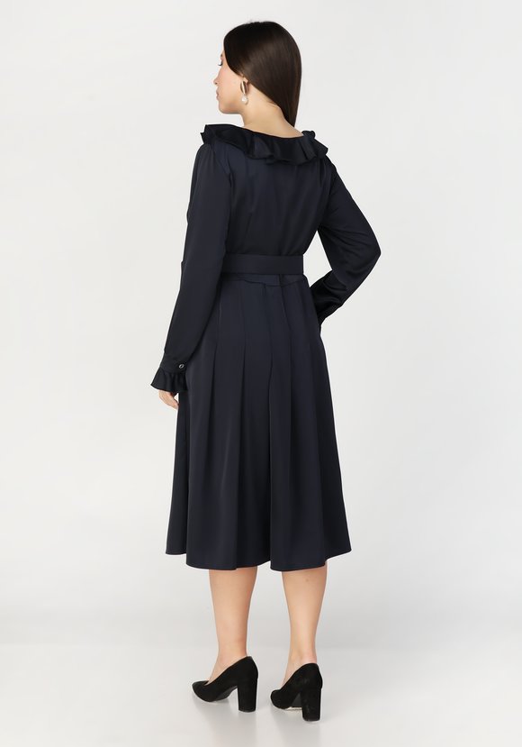 Платье из итальянского шелка шир.  580, рис. 2