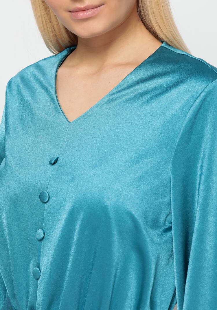 Платье с резинкой на талии и поясом шир.  750, рис. 15