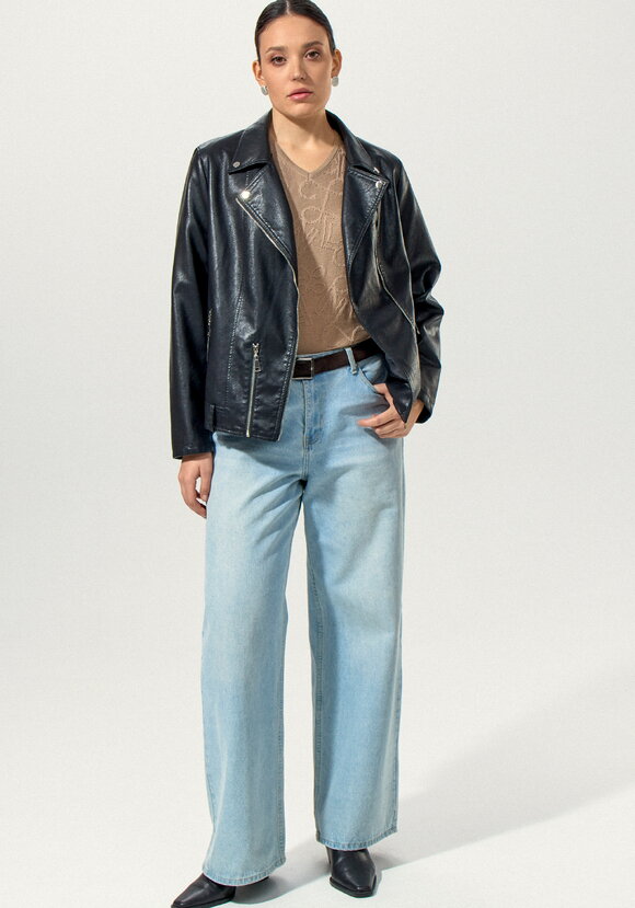 Туника с фактурным рисунком и рукавом 1/2 шир.  580, рис. 7