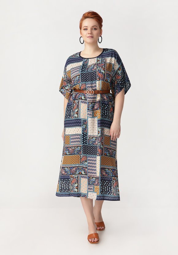 Платье Теплая встреча шир.  580, рис. 5