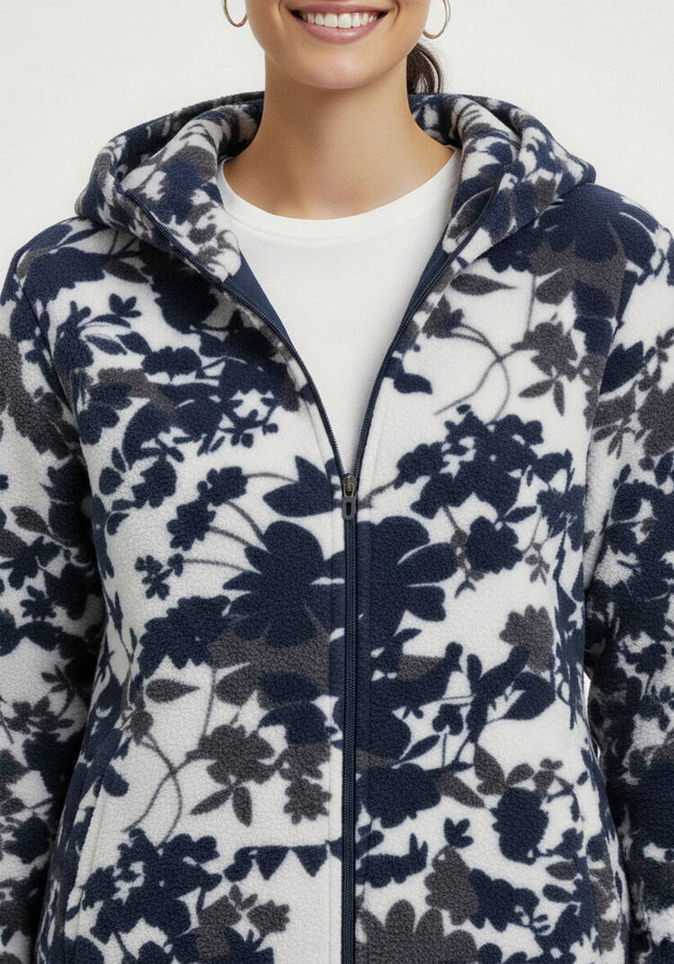 Толстовка из принтованного флиса шир.  750, рис. 5