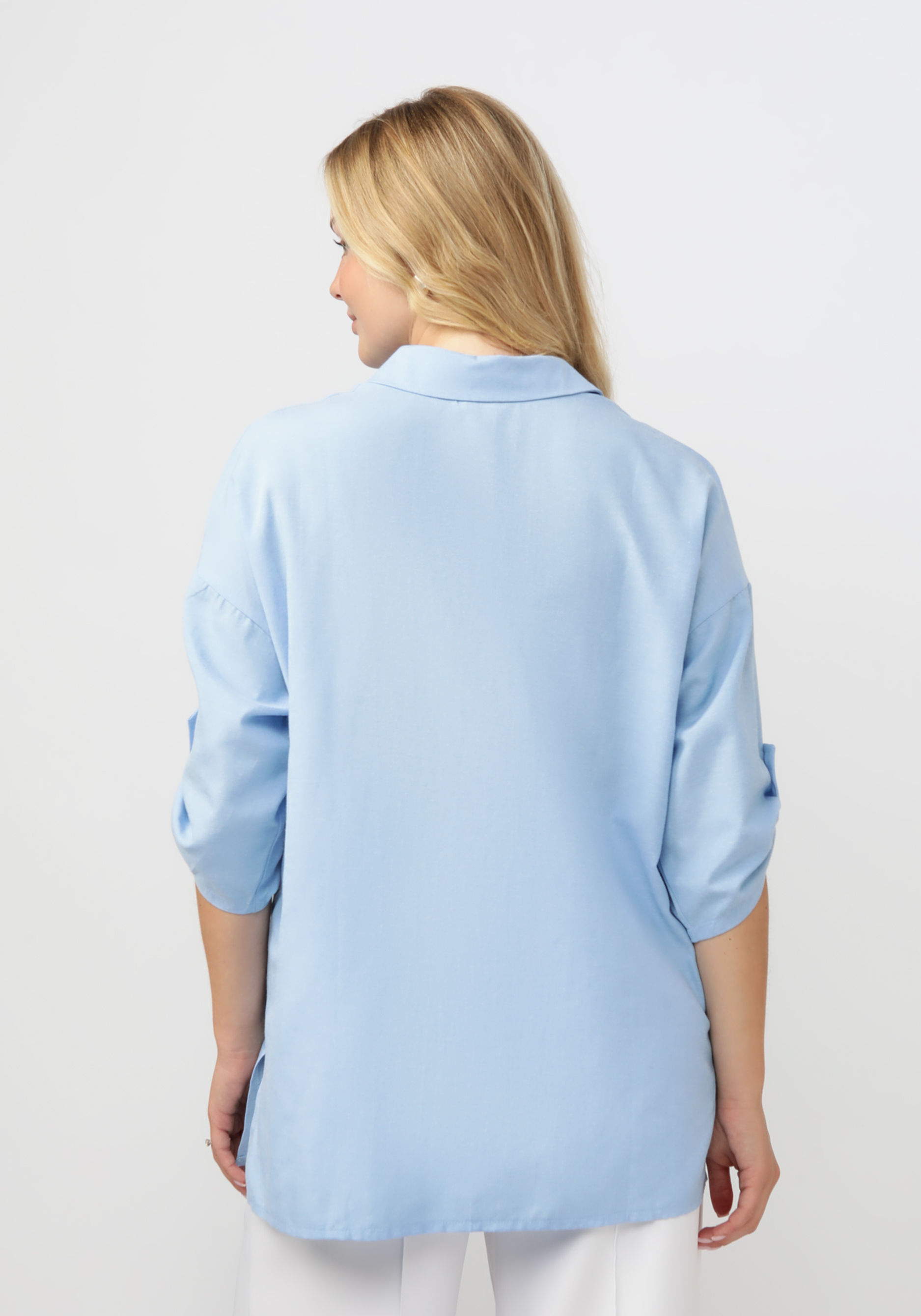 Рубашка "Несса" Vittori Vi, размер 58, цвет голубой - фото 8